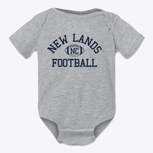 New Lands North Carolina Football Baby Onesie
