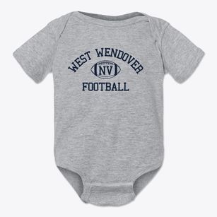 West Wendover Nevada Football Baby Onesie