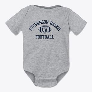 Stevenson Ranch California Football Baby Onesie