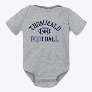 Trommald Minnesota Football Baby Onesie