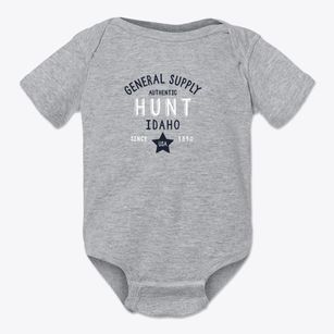 Hunt Idaho General Supply Baby Onesie