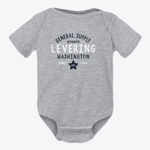 Levering Washington General Supply Baby Onesie