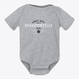 Boughtonville Ohio General Supply Baby Onesie