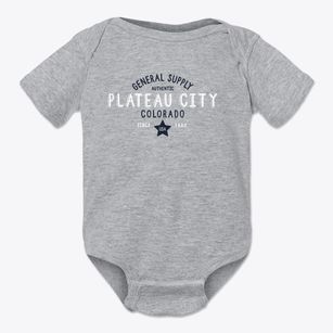 Plateau City Colorado General Supply Baby Onesie