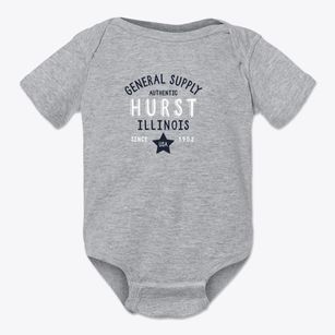 Hurst Illinois General Supply Baby Onesie