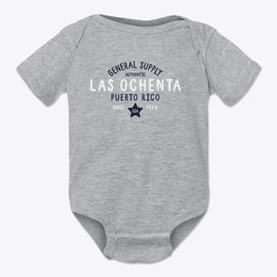 Las Ochenta Puerto Rico General Supply Baby Onesie