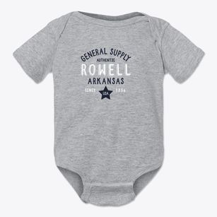 Rowell Arkansas General Supply Baby Onesie