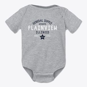 Plainview Illinois General Supply Baby Onesie