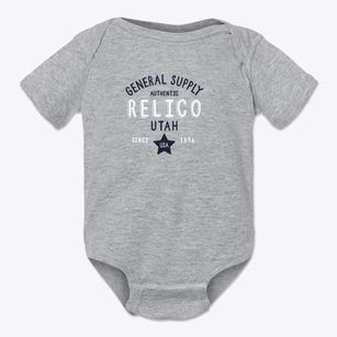 Relico Utah General Supply Baby Onesie
