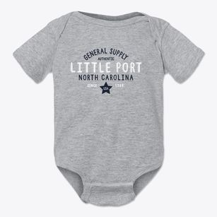 Little Port North Carolina General Supply Baby Onesie