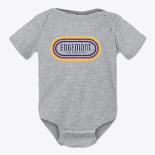 Edgemont New Hampshire Color Loop Baby Onesie