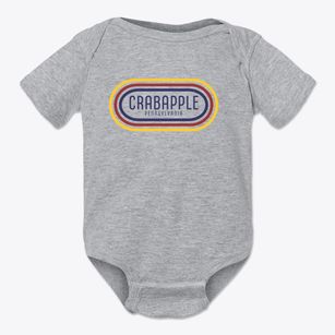Crabapple Pennsylvania Color Loop Baby Onesie