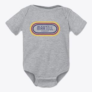 Martell Nebraska Color Loop Baby Onesie