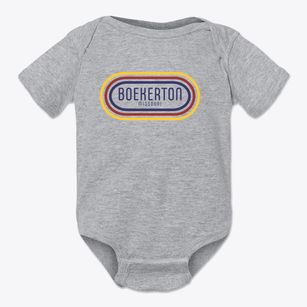 Boekerton Missouri Color Loop Baby Onesie
