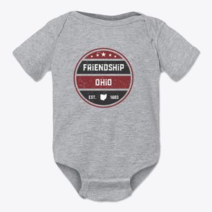 Friendship Ohio Americana Baby Onesie