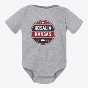Rosalia Kansas Americana Baby Onesie