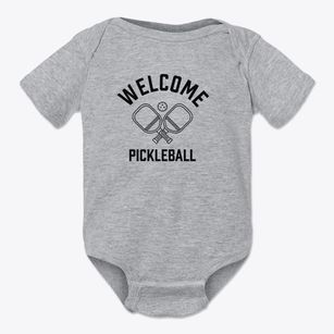Welcome South Carolina Pickleball Baby Onesie