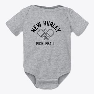 New Hurley New York Pickleball Baby Onesie