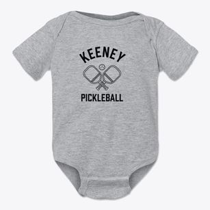Keeney New York Pickleball Baby Onesie