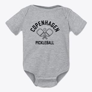 Copenhagen New York Pickleball Baby Onesie