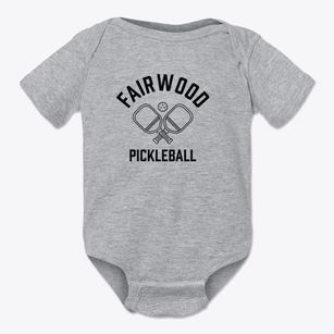 Fairwood Washington Pickleball Baby Onesie
