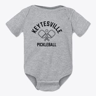 Keytesville Missouri Pickleball Baby Onesie