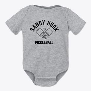 Sandy Hook Wisconsin Pickleball Baby Onesie