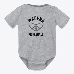 Wadena Iowa Pickleball Baby Onesie