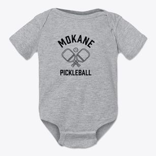 Mokane Missouri Pickleball Baby Onesie