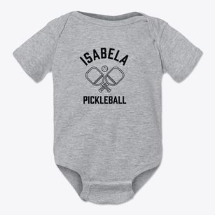 Isabela Puerto Rico Pickleball Baby Onesie