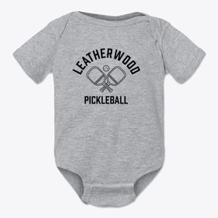 Leatherwood Virginia Pickleball Baby Onesie
