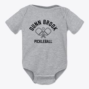 Dunn Brook New York Pickleball Baby Onesie
