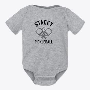 Stacey Montana Pickleball Baby Onesie