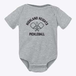 Highland Heights Kentucky Pickleball Baby Onesie