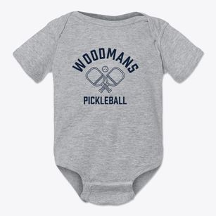 Woodmans Washington Pickleball Baby Onesie