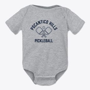 Pocantico Hills New York Pickleball Baby Onesie
