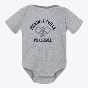 Mckinleyville West Virginia Pickleball Baby Onesie