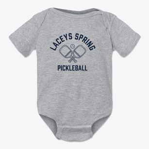 Laceys Spring Alabama Pickleball Baby Onesie