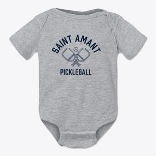 Saint Amant Louisiana Pickleball Baby Onesie
