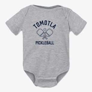 Tomotla North Carolina Pickleball Baby Onesie