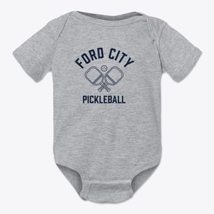 Ford City California Pickleball Baby Onesie