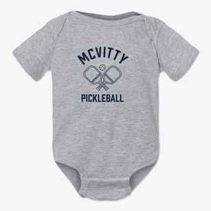 Mcvitty Ohio Pickleball Baby Onesie