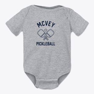 Mcvey West Virginia Pickleball Baby Onesie
