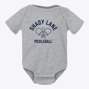 Shady Lane Virginia Pickleball Baby Onesie