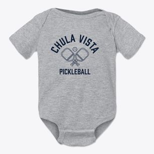 Chula Vista Texas Pickleball Baby Onesie