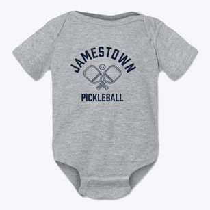 Jamestown New York Pickleball Baby Onesie