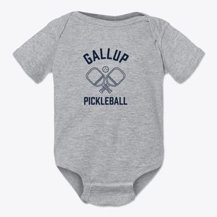 Gallup New Mexico Pickleball Baby Onesie