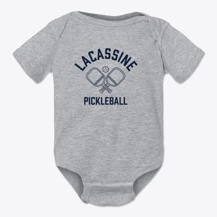 Lacassine Louisiana Pickleball Baby Onesie