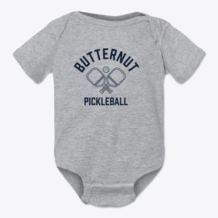 Butternut Wisconsin Pickleball Baby Onesie