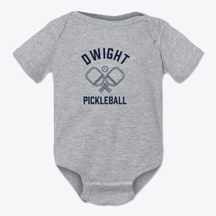 Dwight Nebraska Pickleball Baby Onesie